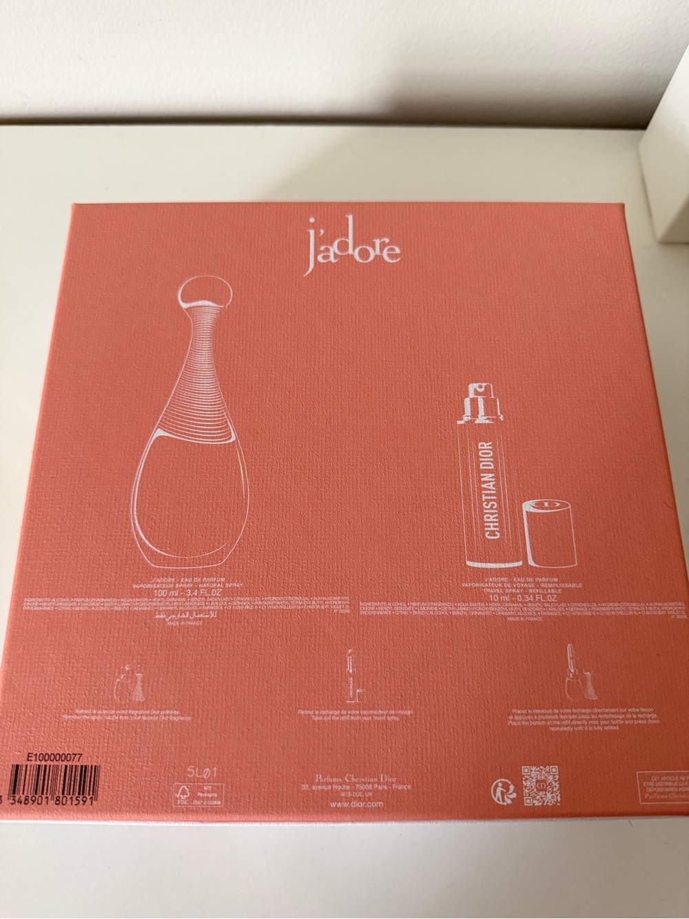 Christian Dior Gift Set Box New - Picture 4 of 6